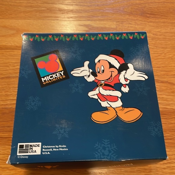 PRE XMAS SALE Glass Mickey Mouse Ornaments - Picture 3 of 8